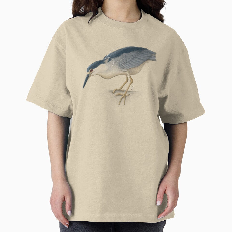 Black-crowned Night Heron by Wildlife Art by Holly