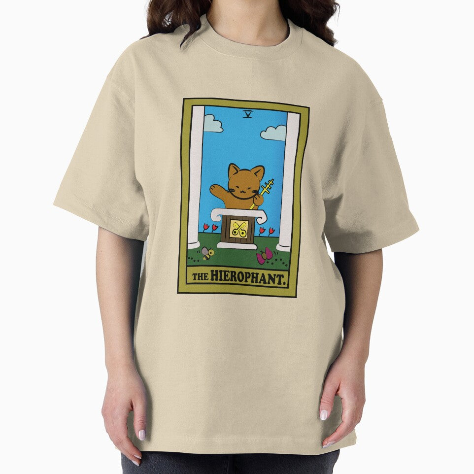 TAROT CARDS | THE HIEROPHANT. | CAT by FalconLifeStore T-Shirts, Hoodie, Sweatshirt | BlankRebels.com (Image 2)
