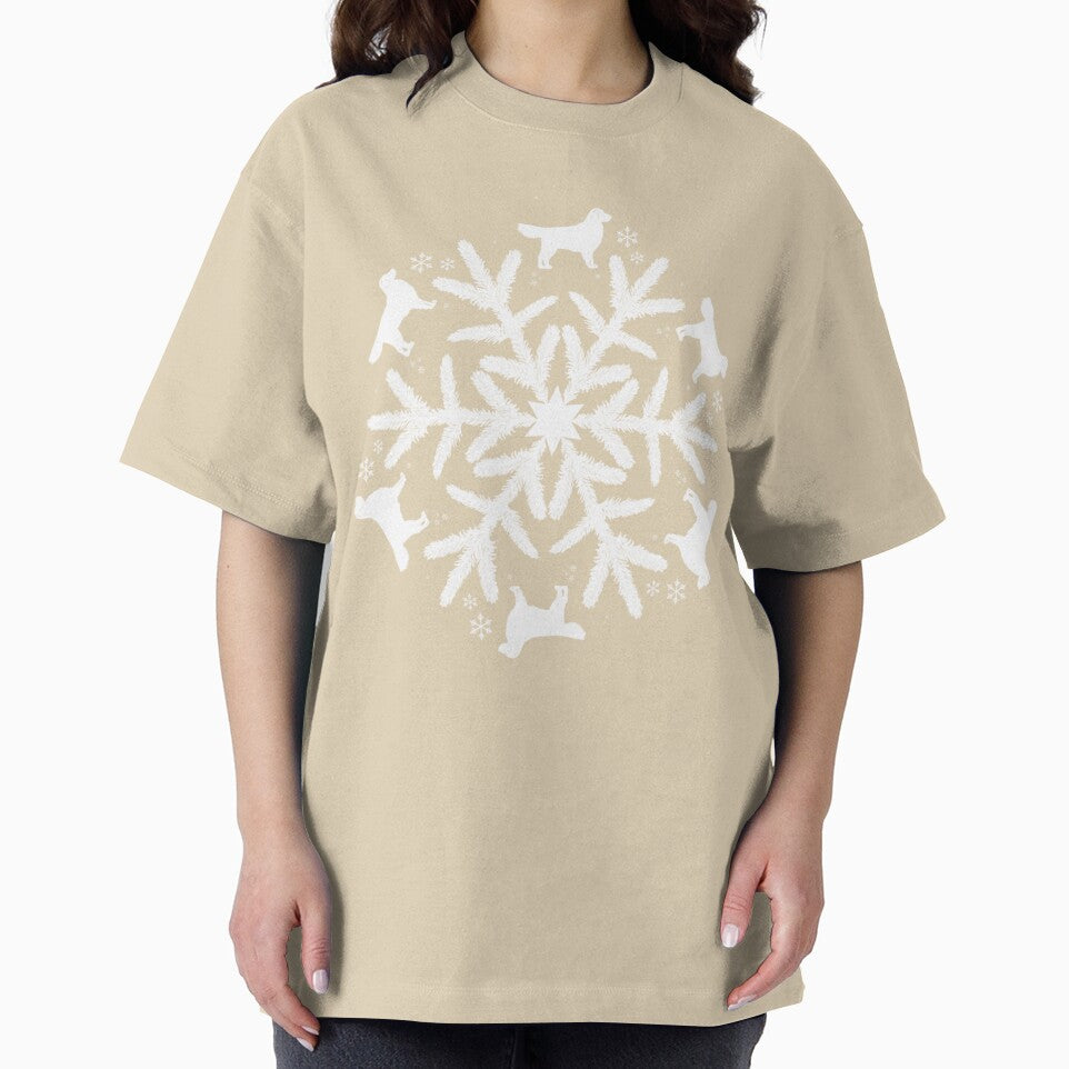 Christmas Golden Retriever Gift Snowflake Golden Retriever by NiceStore095 T-Shirts, Hoodie, Sweatshirt (Image 2)