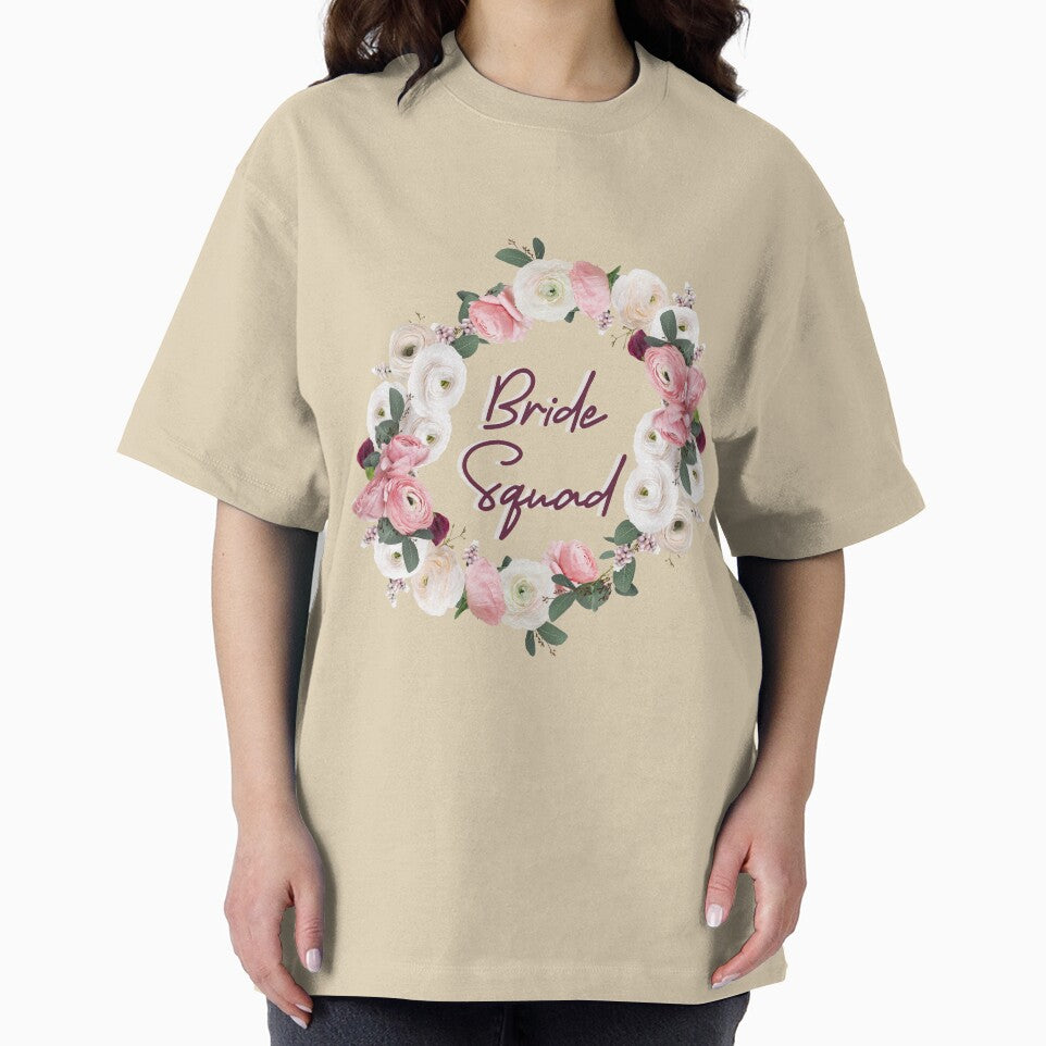 Bride squad by HappyPrints ⭐⭐⭐⭐⭐ T-Shirts, Hoodie, Sweatshirt | BlankRebels.com (Image 2)