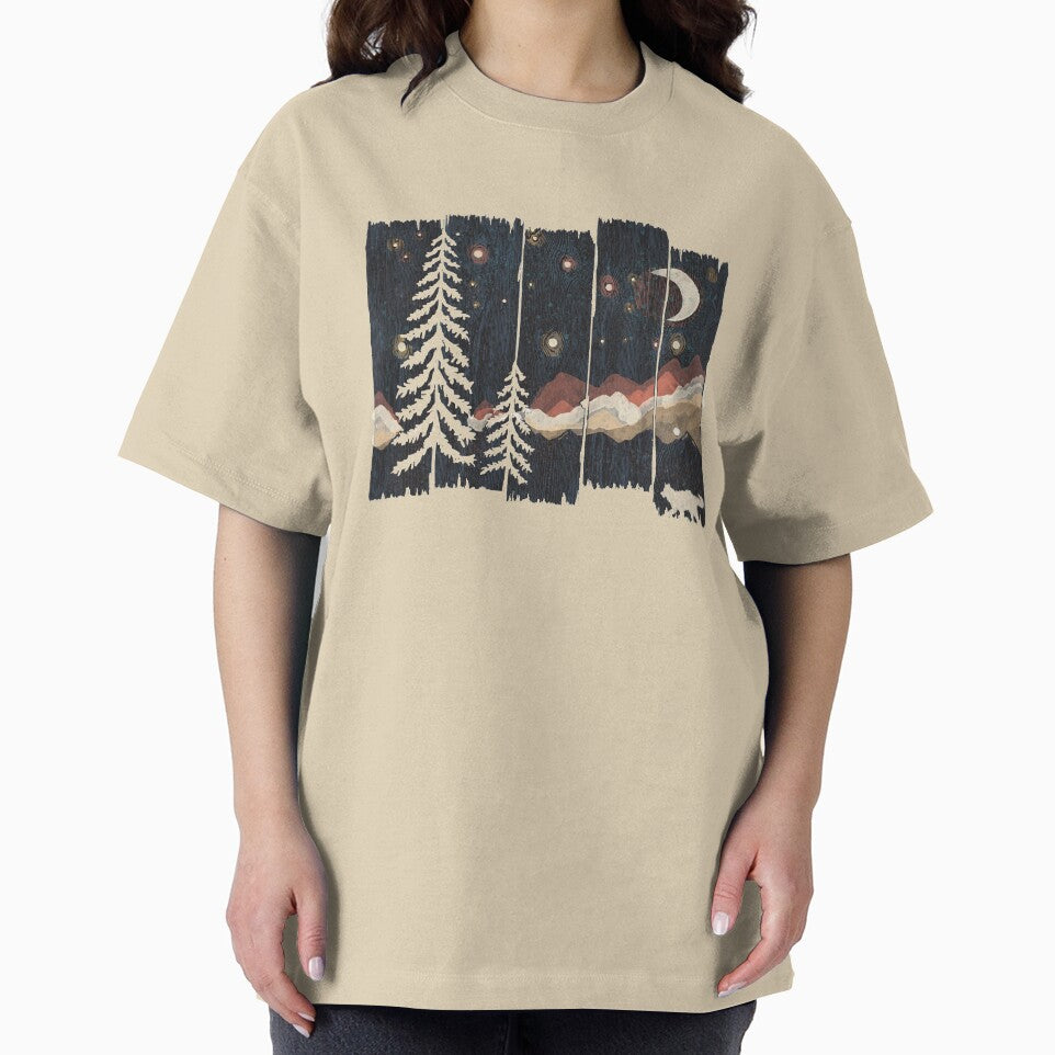 Starry Night in the Mountains... by ndtank T-Shirts, Hoodie, Sweatshirt | BlankRebels.com (Image 2)
