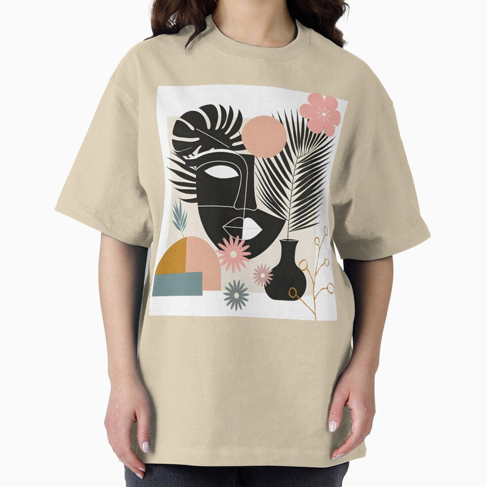 Boho Aesthetic Geometric Flowers by MarcelooArt T-Shirts, Hoodie, Sweatshirt | BlankRebels.com (Image 2)