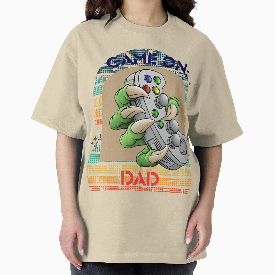 Game On: Dad Gamer Dad Birthday by UrbanStitchCreations T-Shirts, Hoodie, Sweatshirt | BlankRebels.com (Image 2)