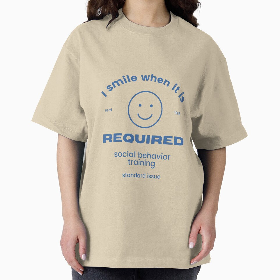 I smile when it is required by ninespring T-Shirts, Hoodie, Sweatshirt | BlankRebels.com (Image 2)