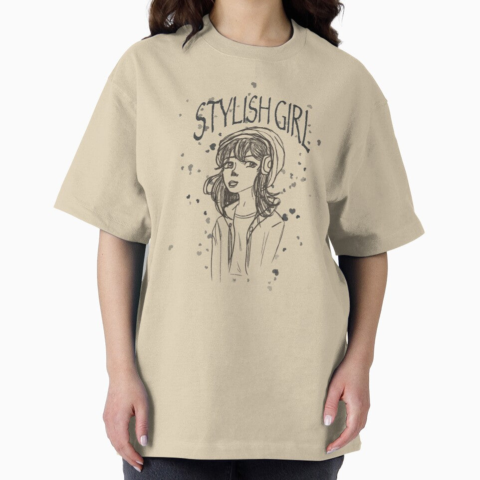 Stylish girl by Xatutik.art T-Shirts, Hoodie, Sweatshirt | BlankRebels.com (Image 2)