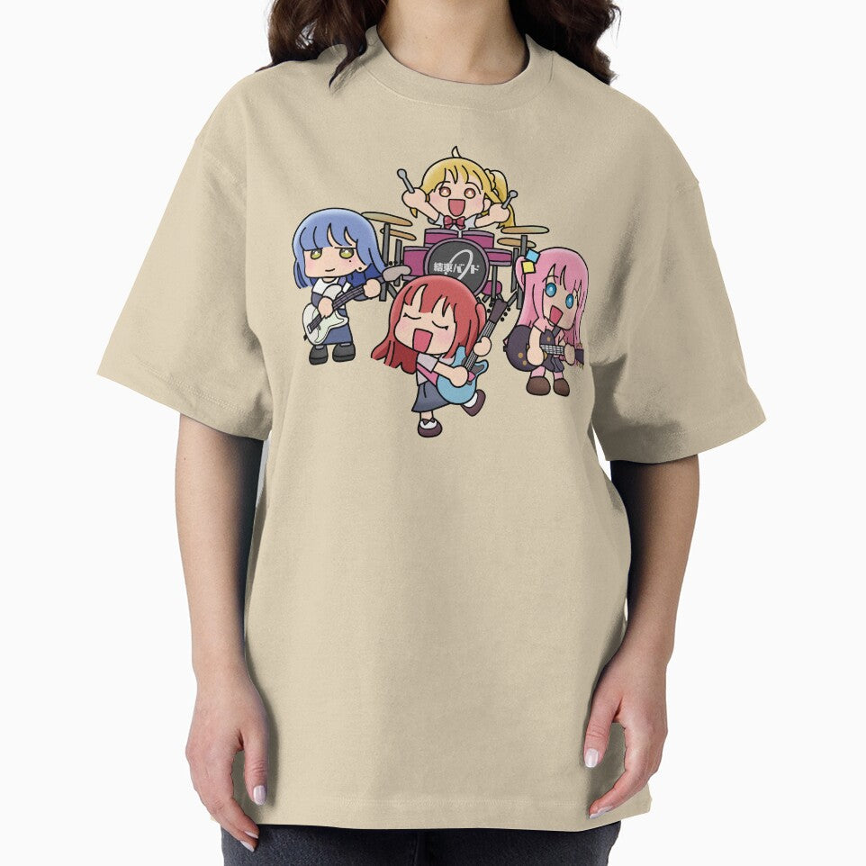 Bocchi The Rock Chibi Art by T-TEES Clothing