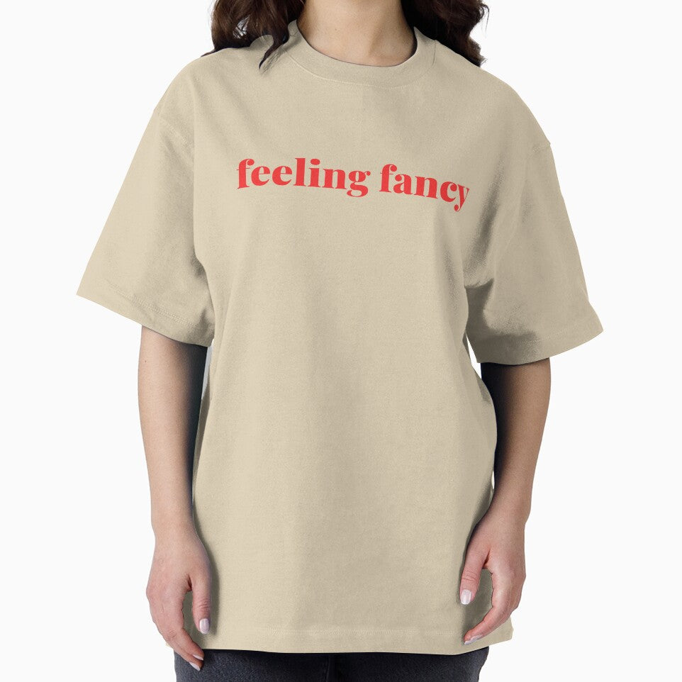 Feeling Fancy T-shirt design, cool girl shirt by JeSuisAgnes