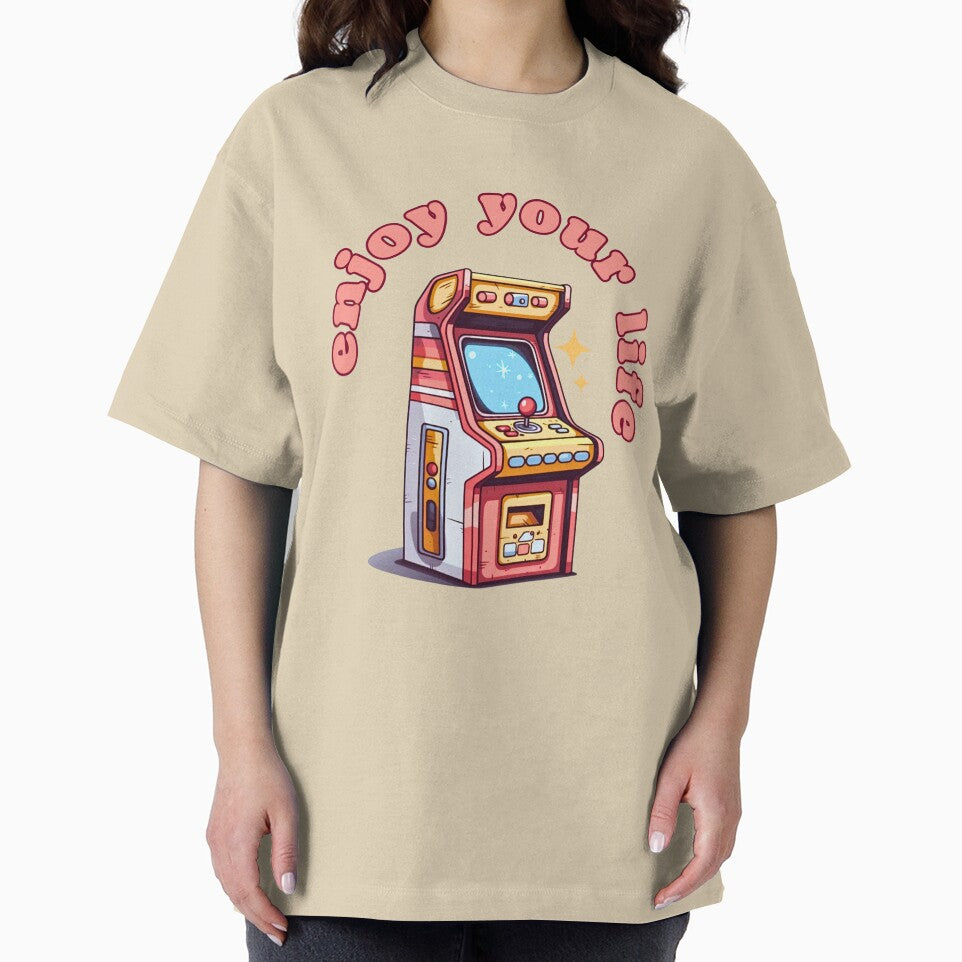 Retro Arcade Cabinet Classic T-Shirt by ploen kongsuwan Hoodie, Sweatshirt | BlankRebels.com (Image 2)