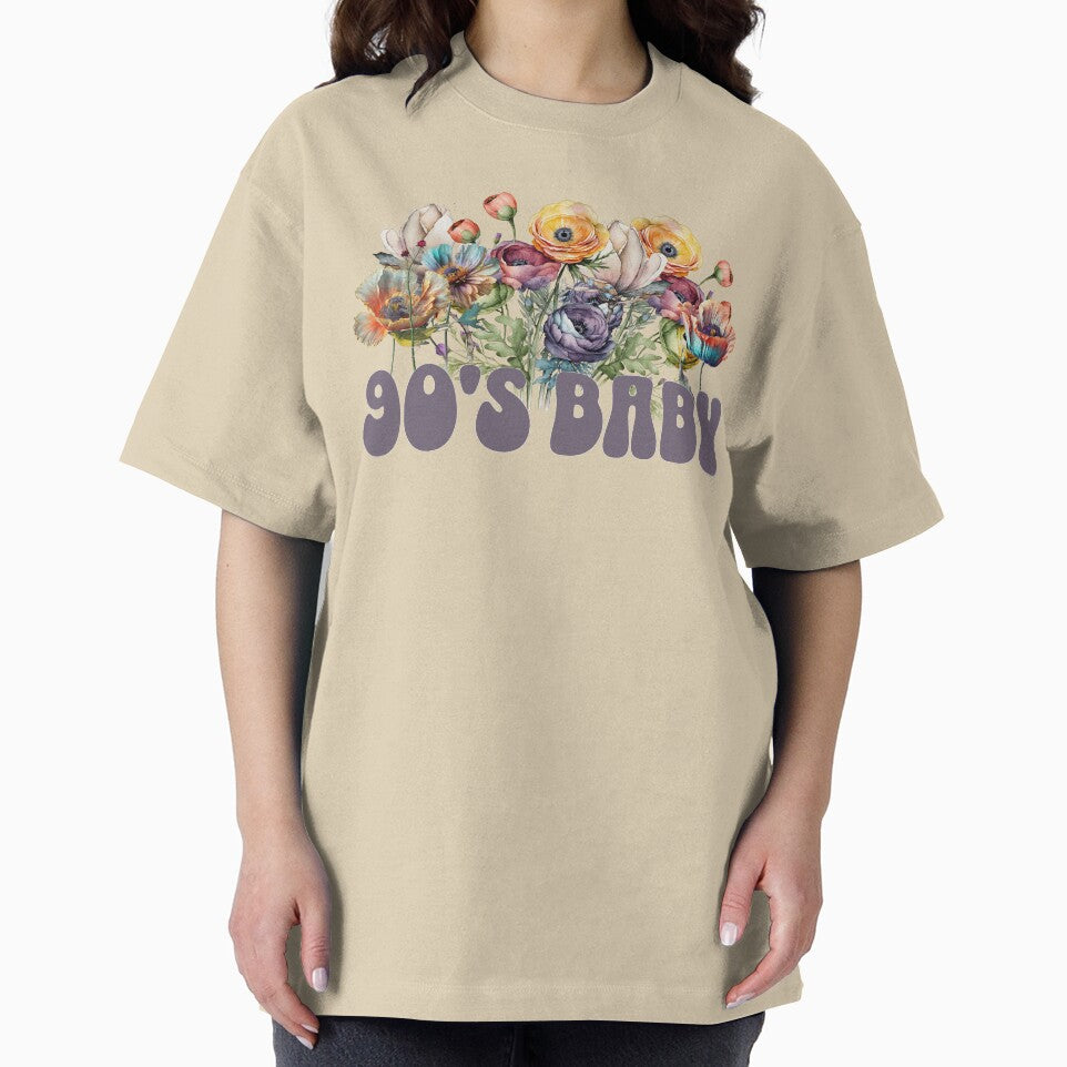 90s baby vintage aesthetic bohemian floral by CORINNE W T-Shirts, Hoodie, Sweatshirt | BlankRebels.com (Image 2)