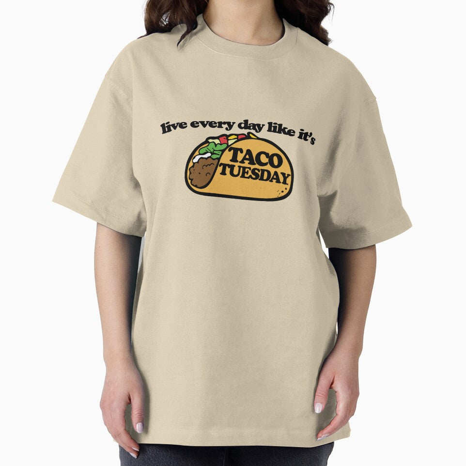 Live every day like it's taco tuesday by Boog Monst T-Shirts, Hoodie, Sweatshirt | BlankRebels.com (Image 2)