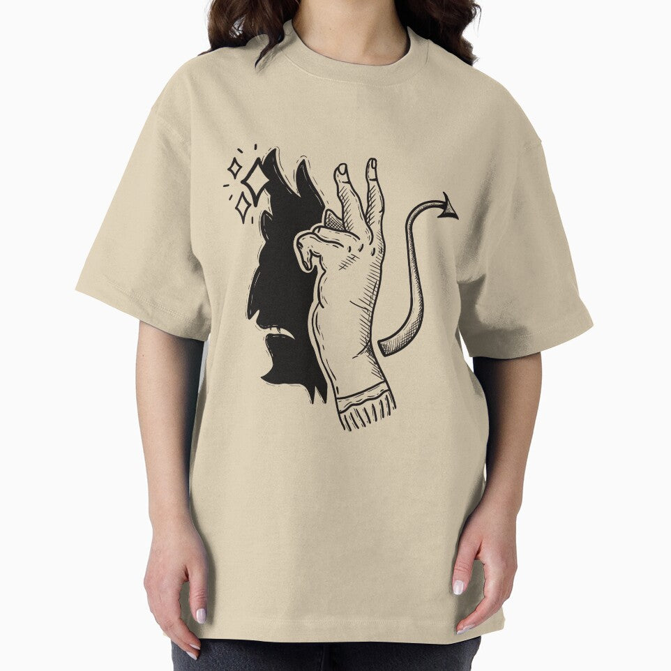 Hand and demon in medieval engraving by InkMastersHub.com T-Shirts, Hoodie, Sweatshirt | BlankRebels.com (Image 2)