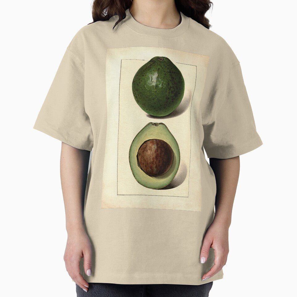 Vintage Botanical Fruit painting Wagner Avocado by Glimmersmith T-Shirts, Hoodie, Sweatshirt | BlankRebels.com (Image 2)