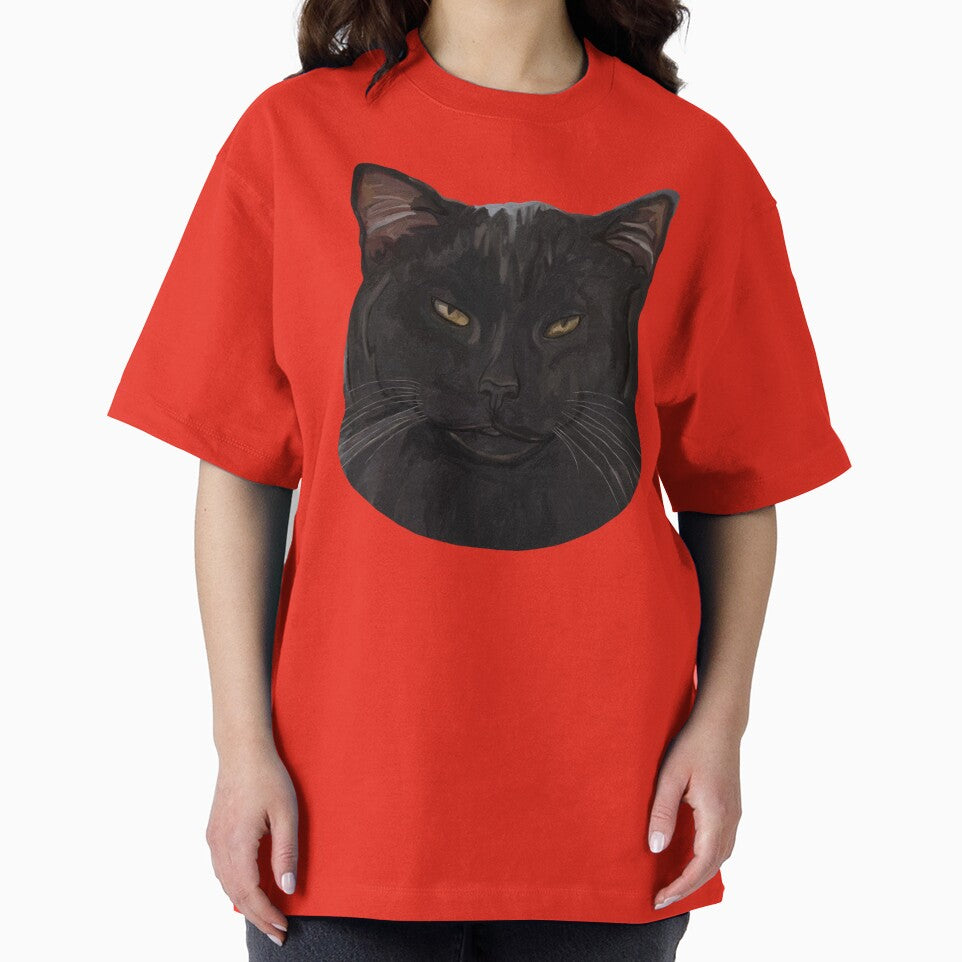 Adorable Halloween Black Cat Portrait by Deborah Camp T-Shirts, Hoodie, Sweatshirt | BlankRebels.com (Image 2)
