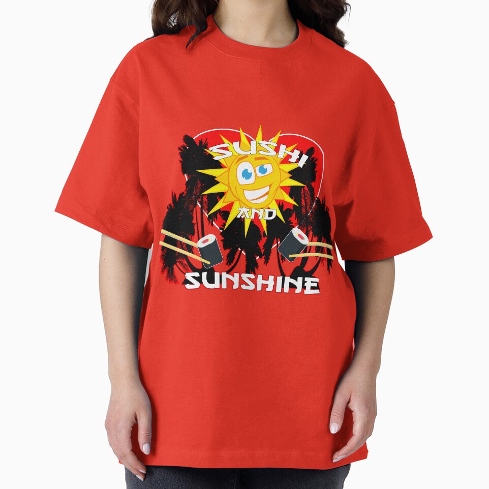 SUSHI AND SUNSHINE by A-T-H T-Shirts, Hoodie, Sweatshirt | BlankRebels.com (Image 2)