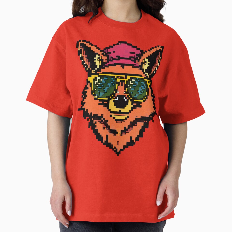 Pixel Coyote T-Shirts, Hoodie, Sweatshirt