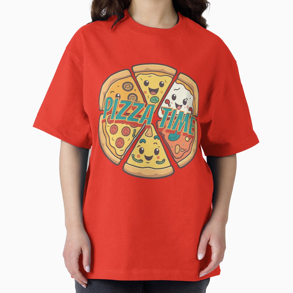 Any Time is Pizza Time! by LuxindaSwirl T-Shirts, Hoodie, Sweatshirt | BlankRebels.com (Image 2)
