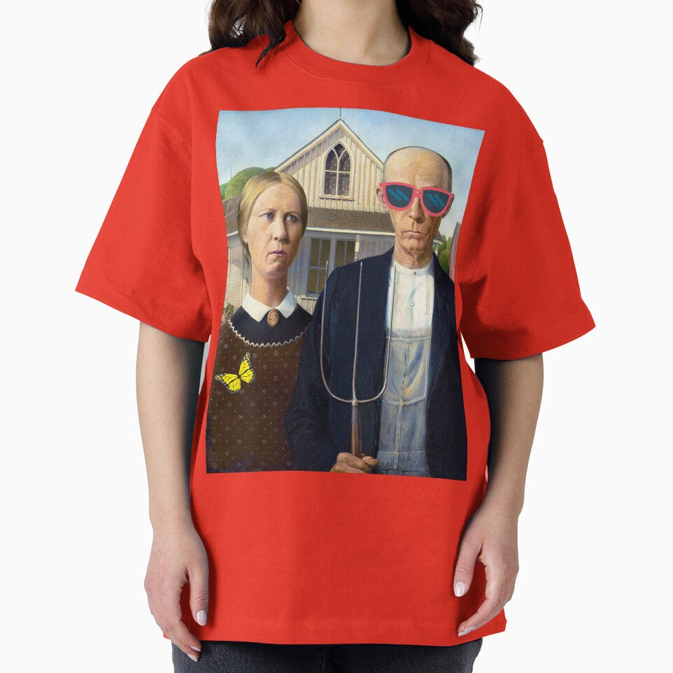 AMERICAN GOTHIC by starfishstuff T-Shirts, Hoodie, Sweatshirt | BlankRebels.com (Image 2)