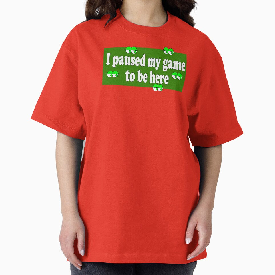 i paused my game to be here by Cleiarts T-Shirts, Hoodie, Sweatshirt | BlankRebels.com (Image 2)