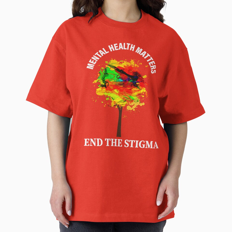 Mental Health Matters End The Stigma by danyc88 T-Shirts, Hoodie, Sweatshirt | BlankRebels.com (Image 2)