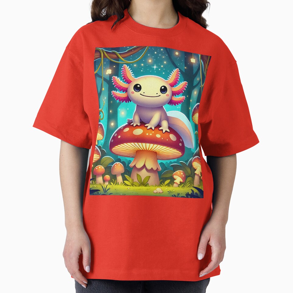 Axolotl Art #158 | Axolotl Lovers by ksgraphics222 T-Shirts, Hoodie, Sweatshirt | BlankRebels.com (Image 2)