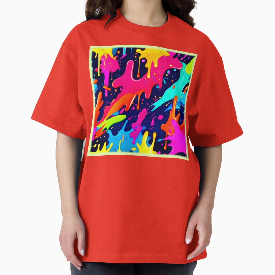 Dripping Color Chaos by Health And Fitness Posts e-Store T-Shirts, Hoodie, Sweatshirt | BlankRebels.com (Image 2)
