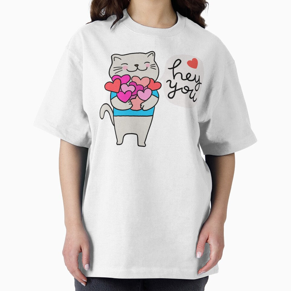 Lovely Cat Brings You Lots of Love by IdinDesignShop T-Shirts, Hoodie, Sweatshirt | BlankRebels.com (Image 2)