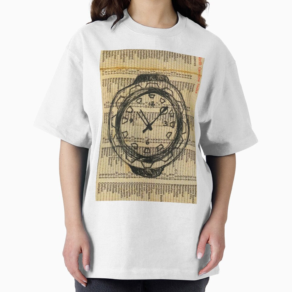 Steampunk Clock Collage by CherryCatDraws T-Shirts, Hoodie, Sweatshirt | BlankRebels.com (Image 2)