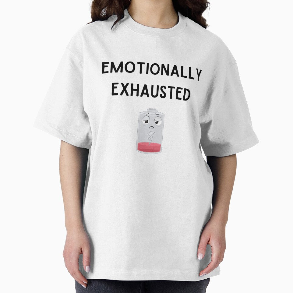 Copy of Emotionally exhausted and tired by Pro-castinator T-Shirts, Hoodie, Sweatshirt | BlankRebels.com (Image 2)