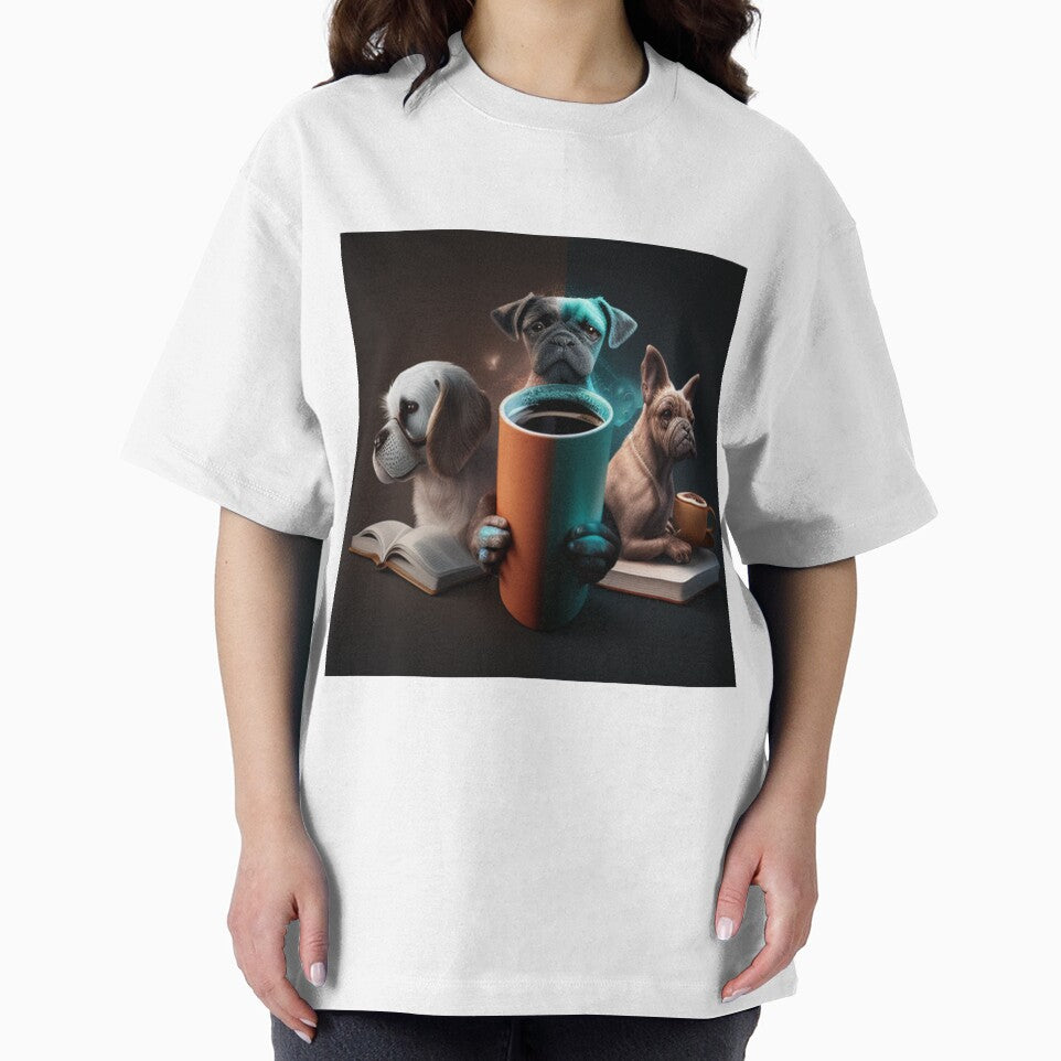 books and coffee and dogs and social justice by Overthinker9 T-Shirts, Hoodie, Sweatshirt | BlankRebels.com (Image 2)