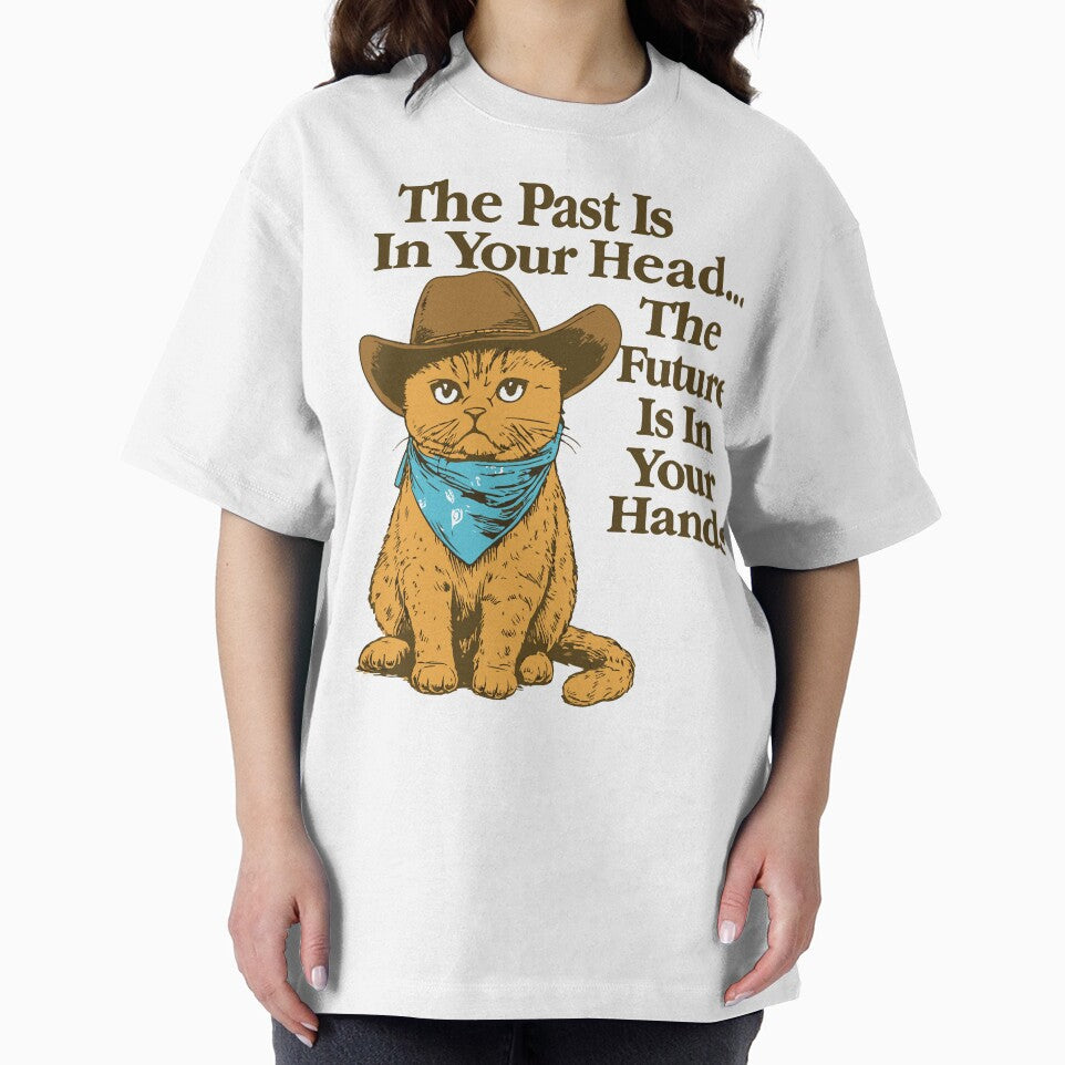 Cowboy Cat with Motivational Wisdom by -DEEWOLF- T-Shirts, Hoodie, Sweatshirt | BlankRebels.com (Image 2)