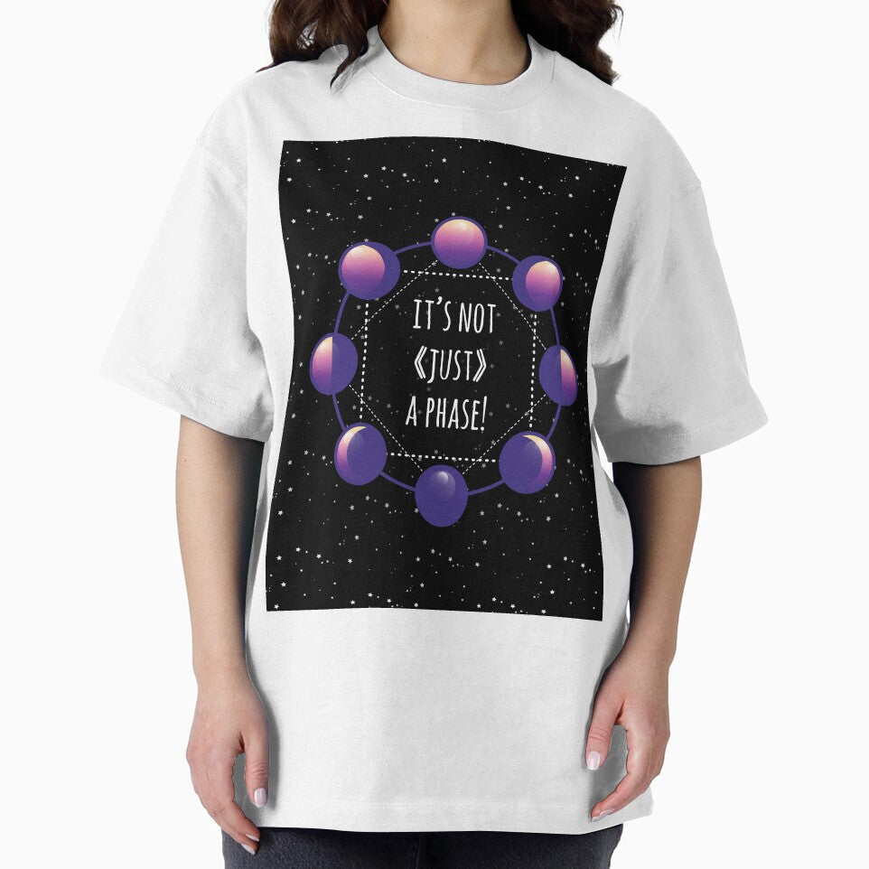 "It's Not 'Just' a Phase!" Moon Phases by Nikita Iszard T-Shirts, Hoodie, Sweatshirt | BlankRebels.com (Image 2)