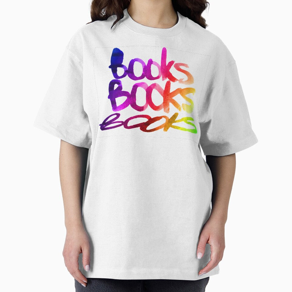 Colorful books watercolor lettering | Books watercolor hand lettering by lausn T-Shirts, Hoodie, Sweatshirt (Image 2)