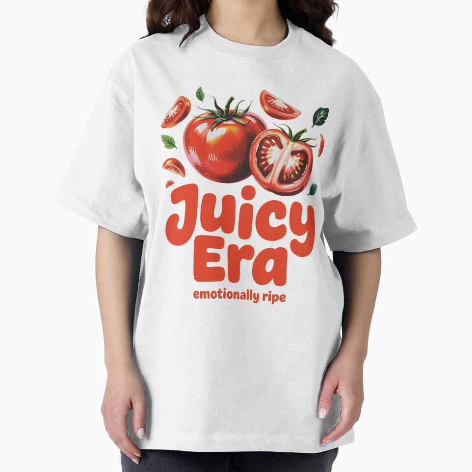 Juicy Era Emotionally Ripe - Fresh Tomato Food Art by SplashTastic T-Shirts, Hoodie, Sweatshirt | BlankRebels.com (Image 2)