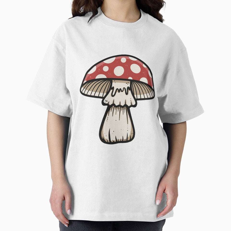 Forest Mushroom - Red by RedFawnDesigns T-Shirts, Hoodie, Sweatshirt | BlankRebels.com (Image 2)