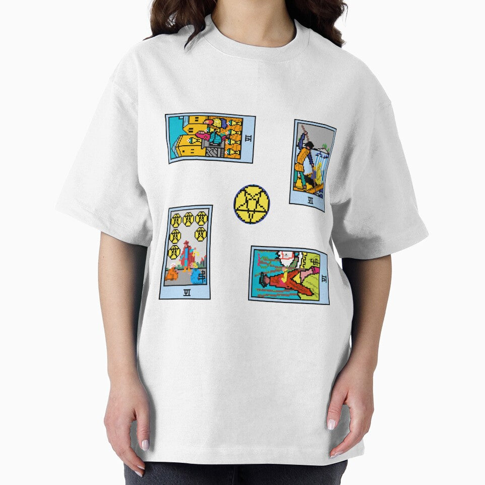 Pixel Waite Tarot Minor Arcana Sixes - 79th Sticker Pack and Magnets by Pixel Waite T-Shirts, Hoodie, Sweatshirt (Image 2)