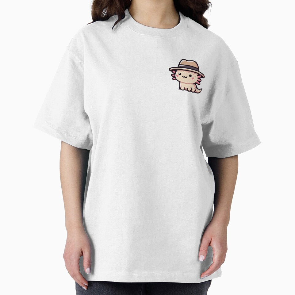 Stylish Axolotl with Hat by ArtfulWeave T-Shirts, Hoodie, Sweatshirt | BlankRebels.com (Image 2)