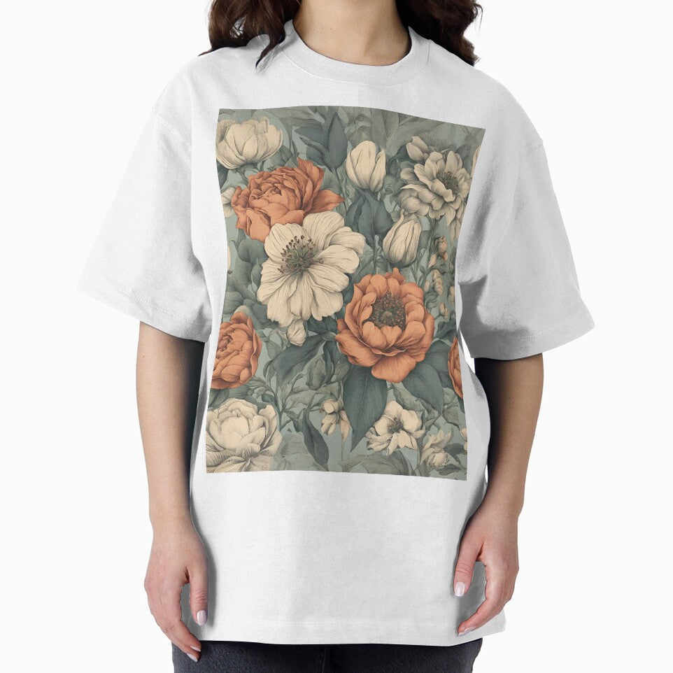 Vintage Floral Aesthetic by susshop214 T-Shirts, Hoodie, Sweatshirt | BlankRebels.com (Image 2)