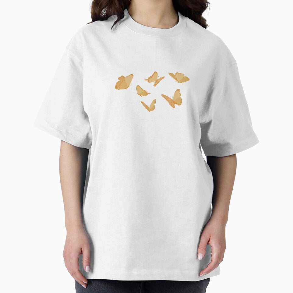 orange butterfly sticker pack by chachels T-Shirts, Hoodie, Sweatshirt | BlankRebels.com (Image 2)