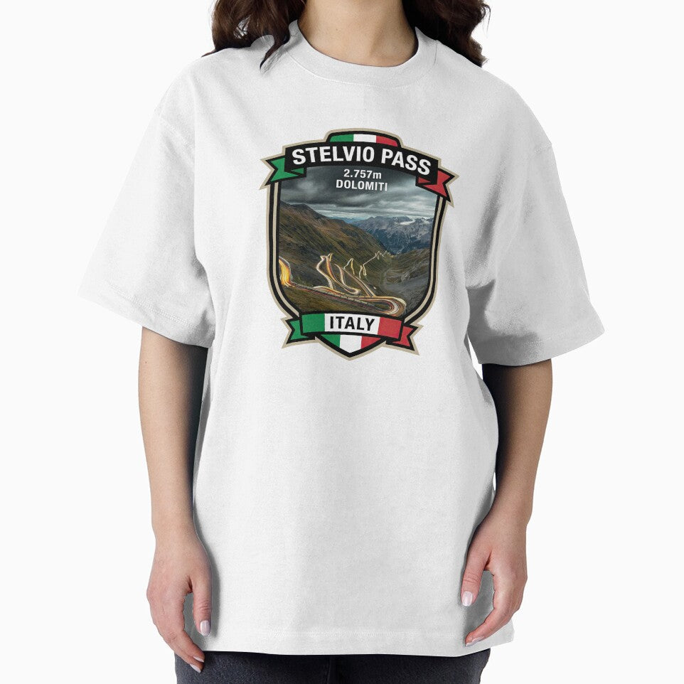 Stelvio Pass - Racing Road Dolomites by enzoade T-Shirts, Hoodie, Sweatshirt | BlankRebels.com (Image 2)