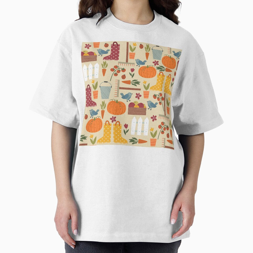 cottagecore autumn pumpkin vegetable garden by Gossip Rag T-Shirts, Hoodie, Sweatshirt | BlankRebels.com (Image 2)