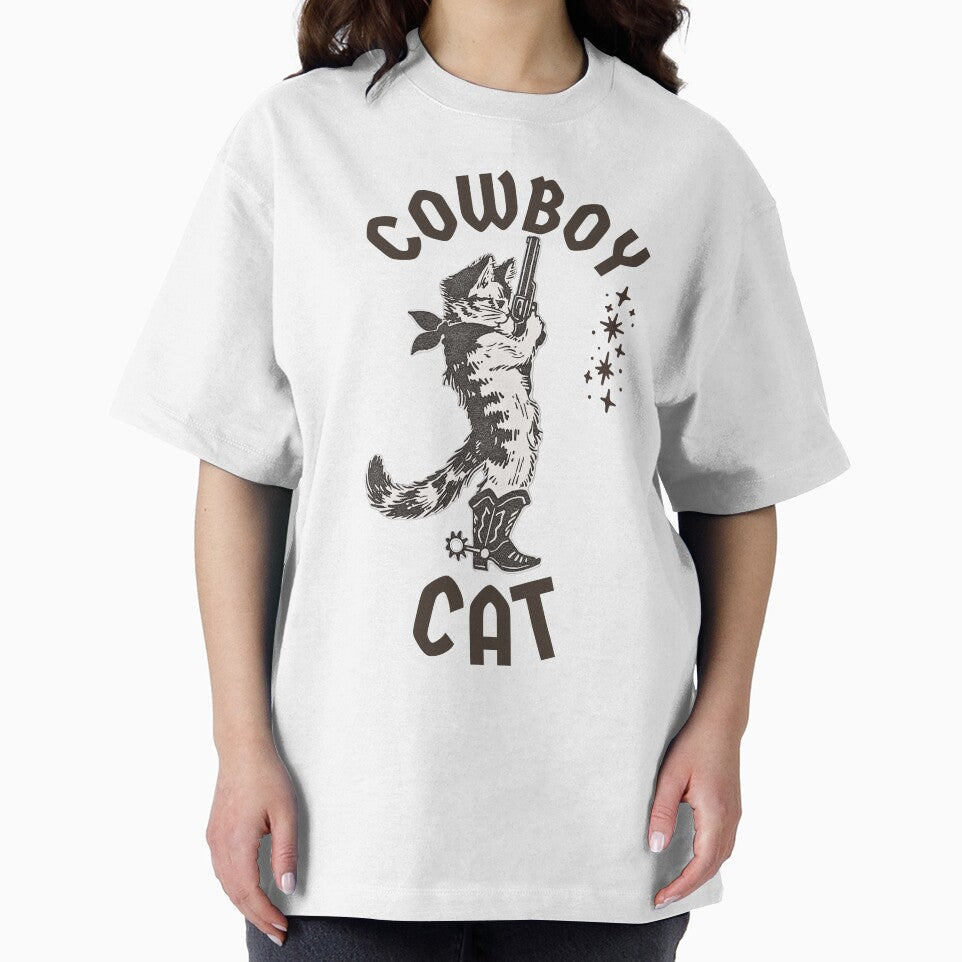 Cowboy Cat / Meowdy Cat by Feather Art T-Shirts, Hoodie, Sweatshirt | BlankRebels.com (Image 2)