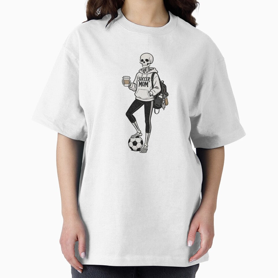 Soccer Mom Skeleton – Funny Sports Mom Halloween Design by truongloc246 T-Shirts, Hoodie, Sweatshirt (Image 2)