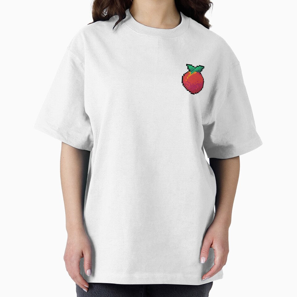 Pixel Nectarine - pixel food art by LittleFoodShop T-Shirts, Hoodie, Sweatshirt | BlankRebels.com (Image 2)