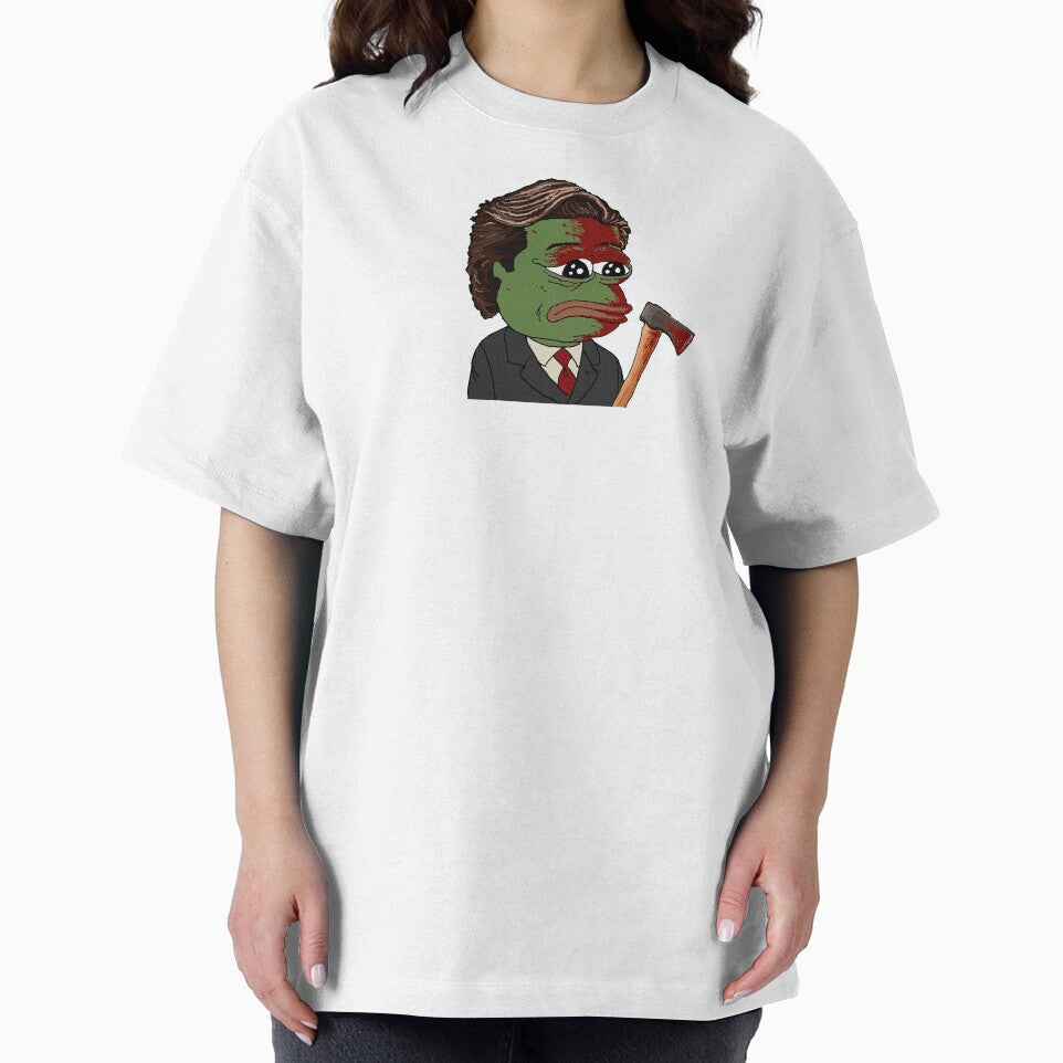 Patrick Bateman Pepe American Psycho by ASamArt T-Shirts, Hoodie, Sweatshirt | BlankRebels.com (Image 2)