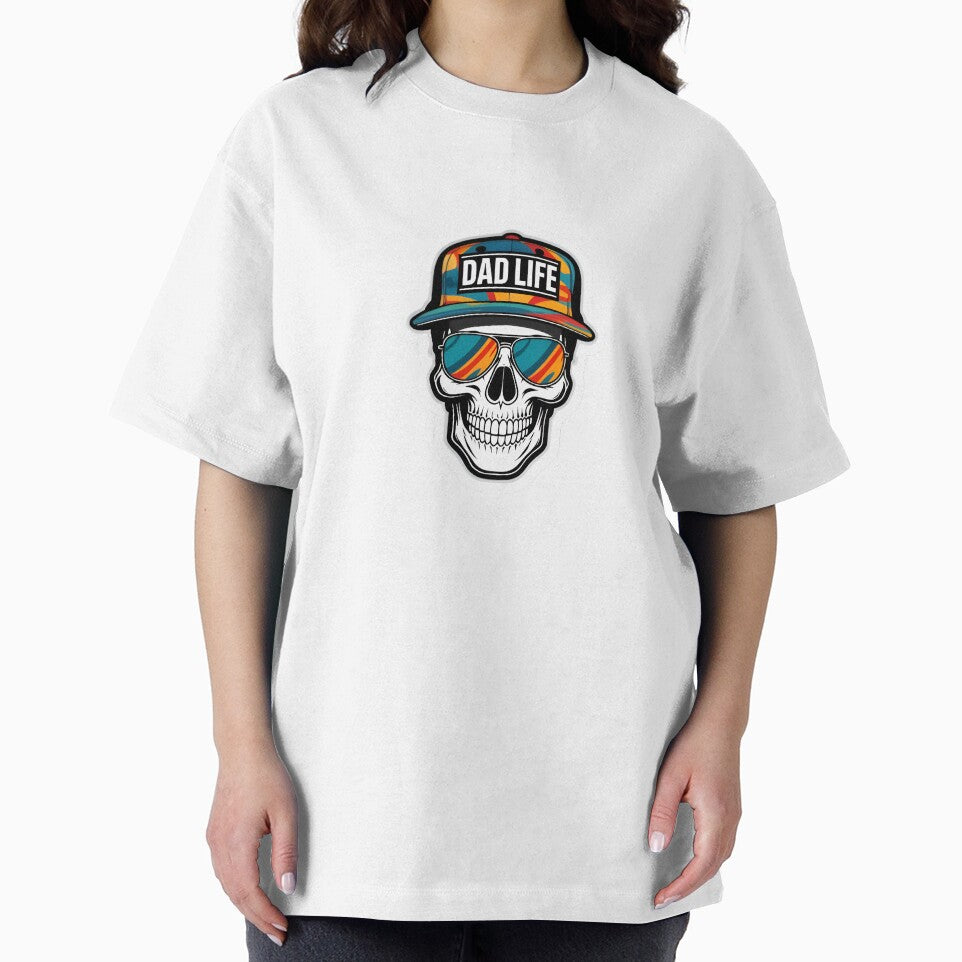 Dad Life - Edgy Fatherhood Sticker Design for Tough Dads by DealCrafterz T-Shirts, Hoodie, Sweatshirt (Image 2)