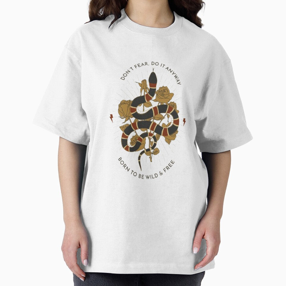 Do It Anyway – Don't Be Wild & Dry | Motivational Snake Art by TheSalesGalore T-Shirts, Hoodie, Sweatshirt (Image 2)