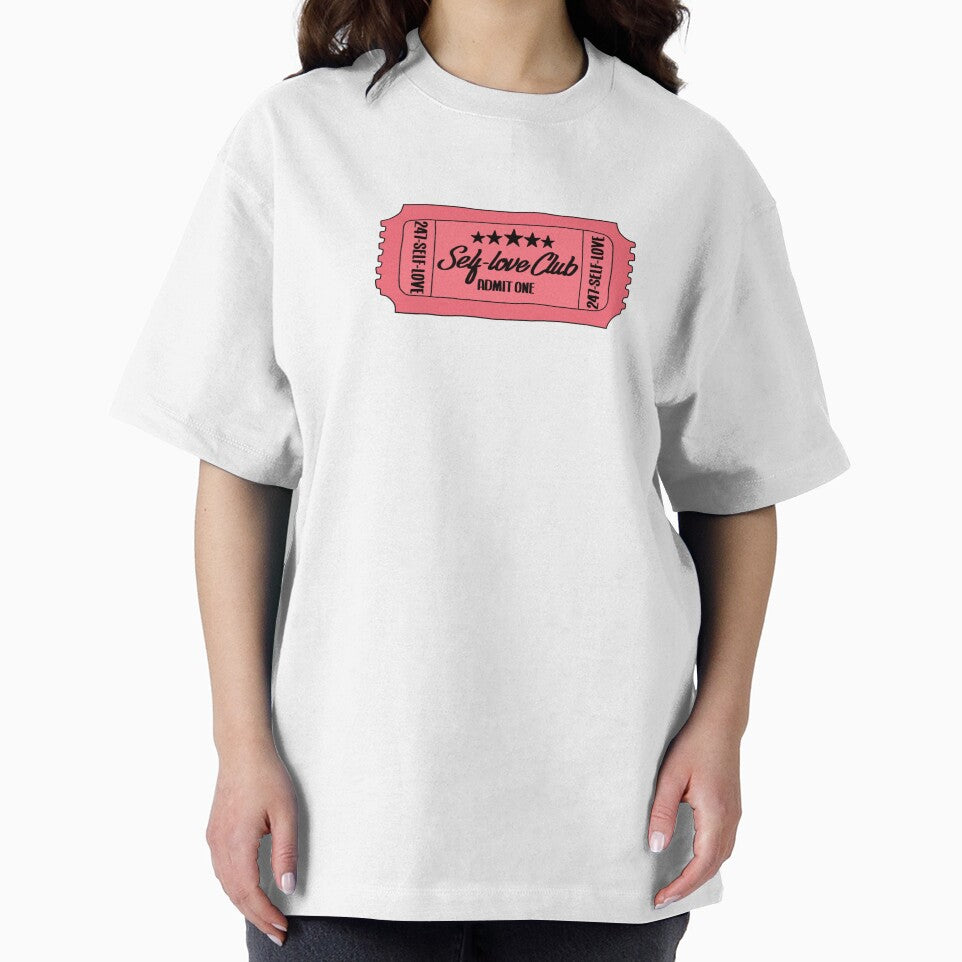self love club admission ticket by lemonmake T-Shirts, Hoodie, Sweatshirt | BlankRebels.com (Image 2)