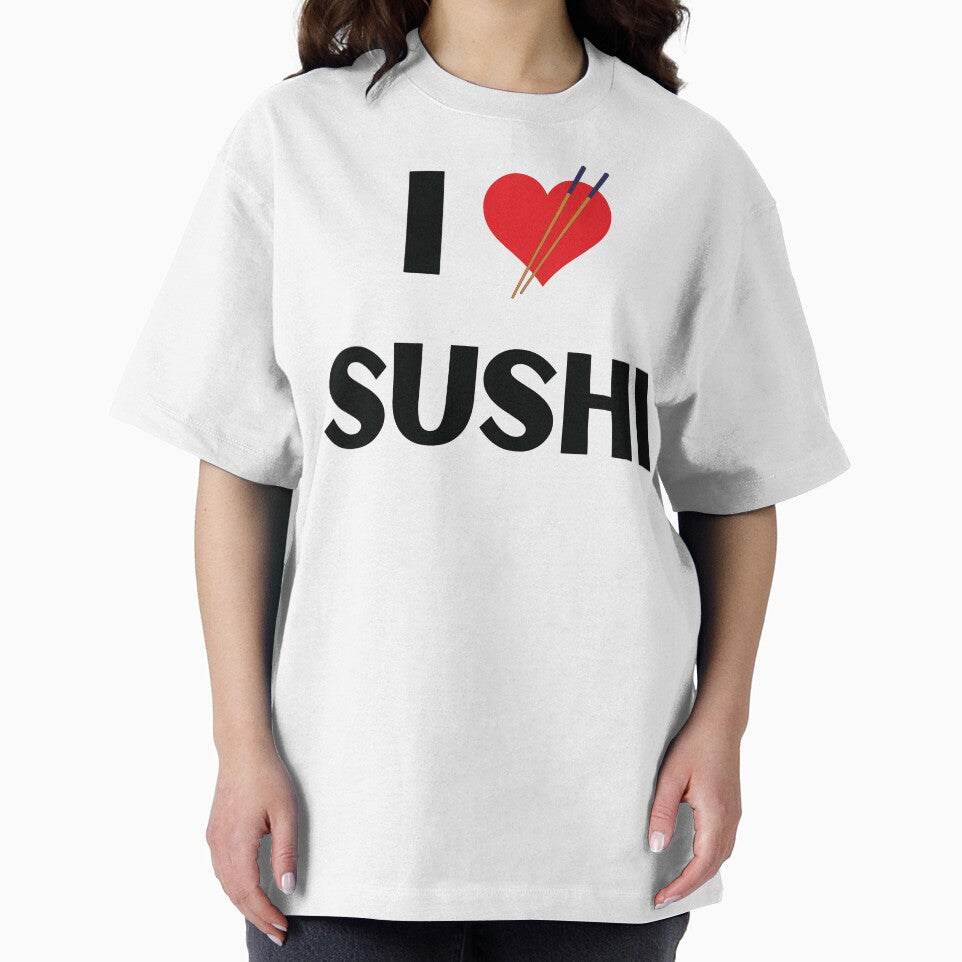 I Love Sushi by BossyCatHome T-Shirts, Hoodie, Sweatshirt | BlankRebels.com (Image 2)