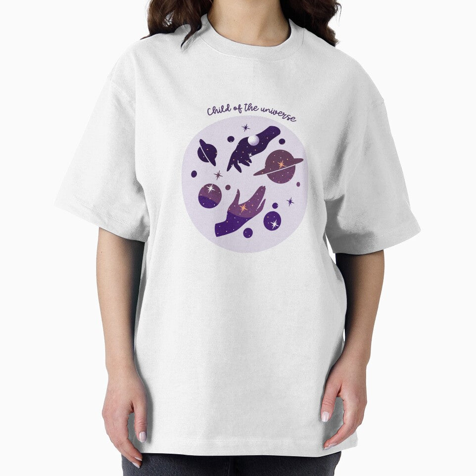 Purple Dreams Galaxy Child of the Universe by LadyZodiac T-Shirts, Hoodie, Sweatshirt | BlankRebels.com (Image 2)