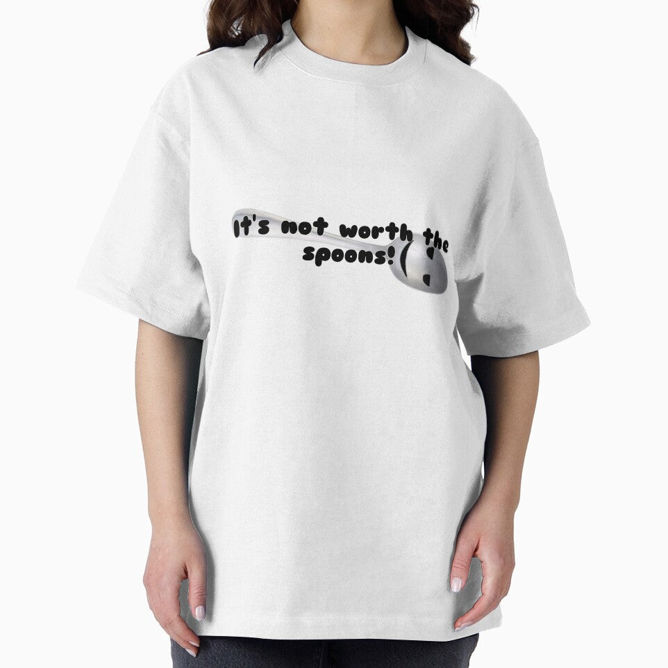 Not Worth the Spoons! by avatarhay T-Shirts, Hoodie, Sweatshirt | BlankRebels.com (Image 2)